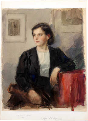 Кожин Борис Иванович. Женский портрет